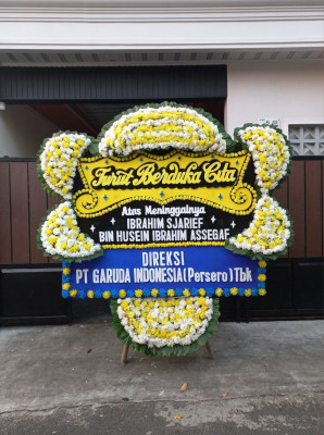 Papan Bunga Duka di Bukitmerapin
