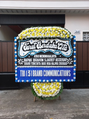 Papan Bunga Duka di Bukitmerapin